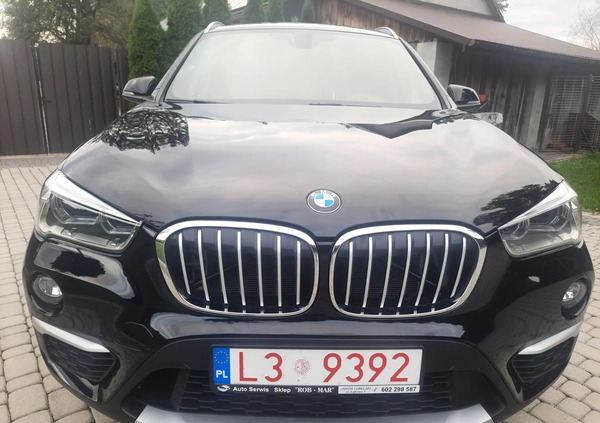 BMW X1 cena 85900 przebieg: 95000, rok produkcji 2018 z Krynki małe 46